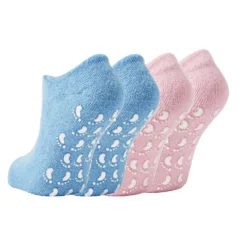 Gel-Socken rose + blau 2 Paar
