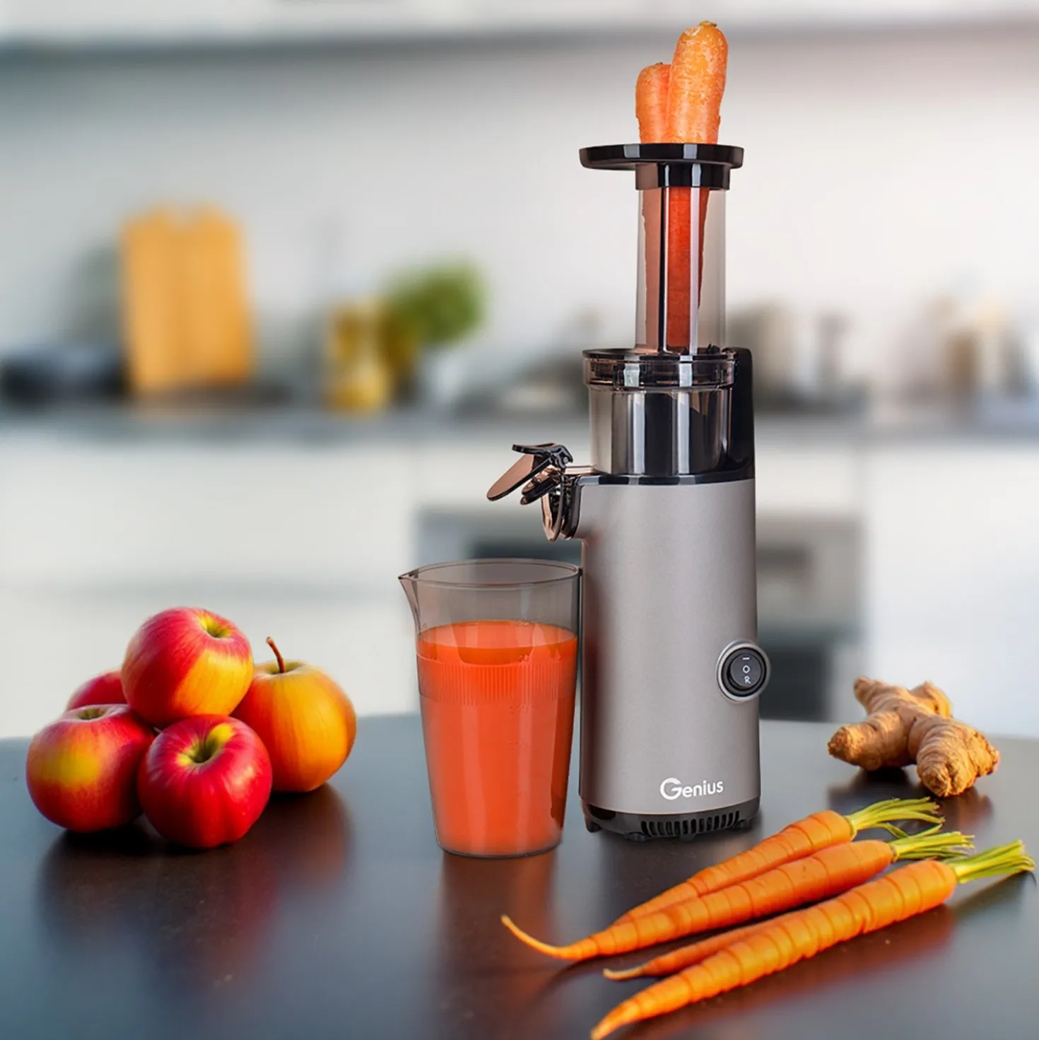 Genius Slow Juicer Mini, Set 9-tlg.