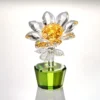 Glas-Deko "Sonnenblume" Eldo
