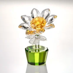 Glas-Deko "Sonnenblume" Eldo