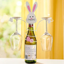 Glas-/Flaschen-Ständer "Hase" Eldo