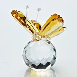 Glasschmetterling als Deko