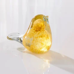Glasvogel Figur citringelb Eldo