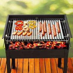 Grillauflage für Fleisch, Fisch & Gemüse