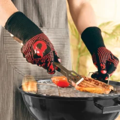 Grillhandschuhe extra-hitzebeständig