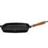 Grillpfanne 28 x 28 cm Rustica mit Kirschholzgriff KARL KRÜGER