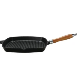 Grillpfanne 28 x 28 cm Rustica mit Kirschholzgriff KARL KRÜGER