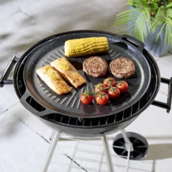 Grillplatte aus Gusseisen "Sonnenblume" Basilico