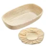 Gärkörbchen oval 33,5 cm mit Bezug WESTMARK