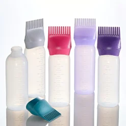 Haarfärbeflasche mit Applikator 5er-Set