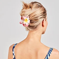 Haarklammern „Hibiskus” 3er-Set