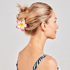 Haarklammern „Hibiskus” 3er-Set