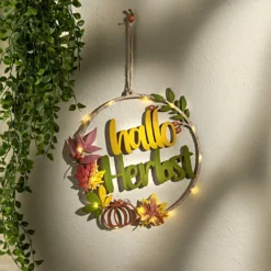 Hallo Herbst Schild