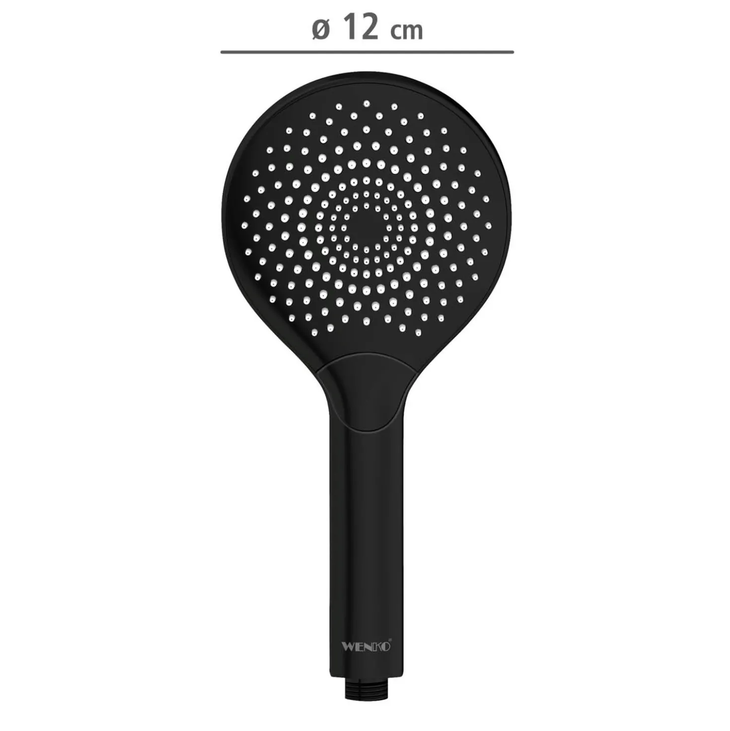 Handbrause „Watersaving“ schwarz WENKO