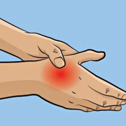Hand-Massagegerät mit Wärme und Luftkompression, kabellos