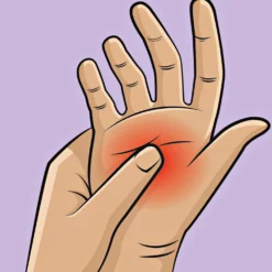 Hand-Massagegerät mit Wärme und Luftkompression, kabellos