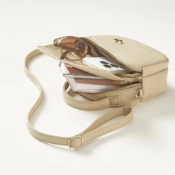 Handtasche "Geli" mit Geldbörse sandfarben