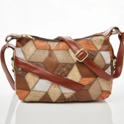 Handtasche in Patchwork-Design "Doris" Amélie di Santi