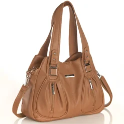 Handtasche Shopper "Deluxe" camel Amélie di Santi