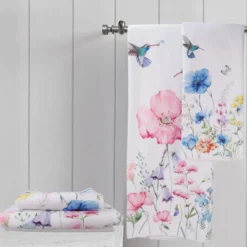Handtücher "Florales Design" 2er-Set