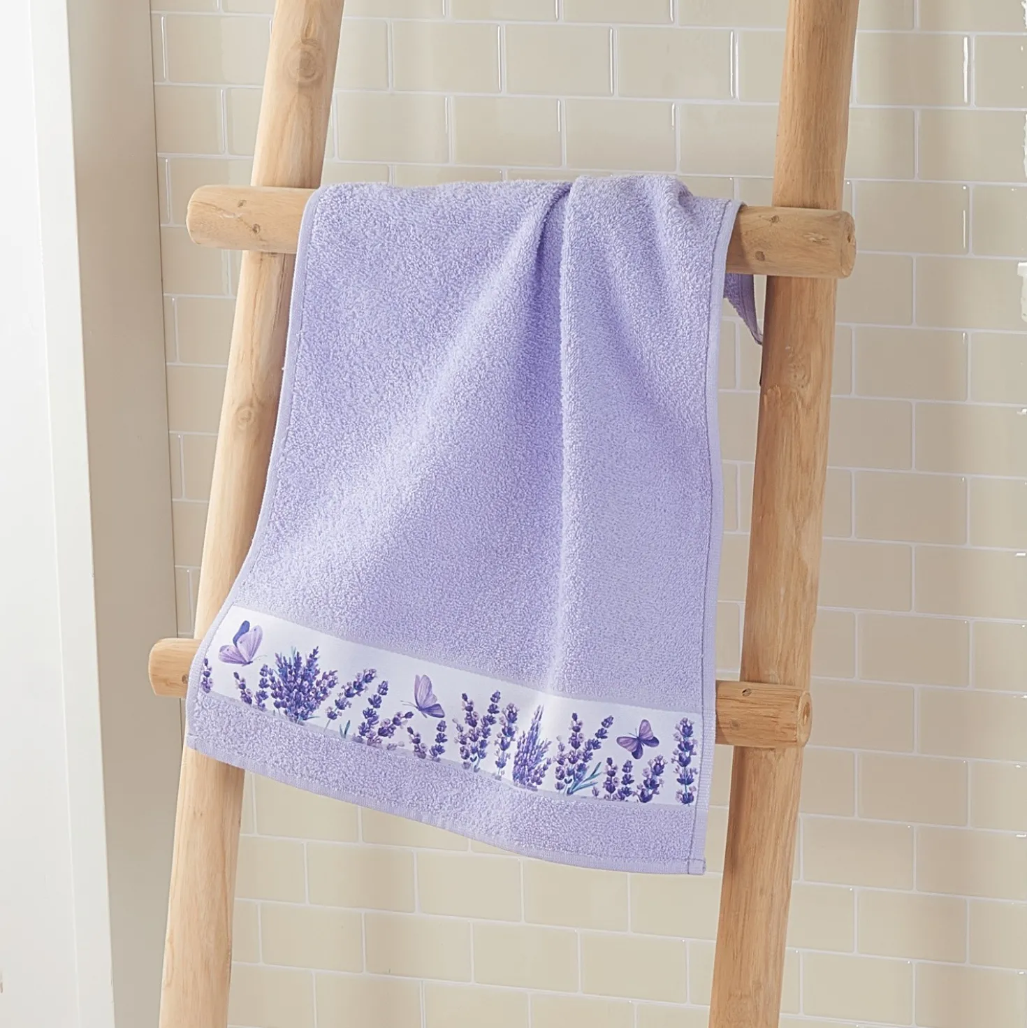 Handtuch lavendel 40 x 60 cm Eldo