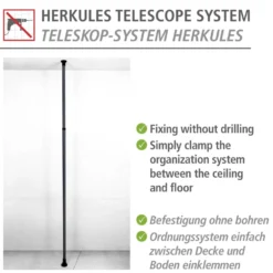 Hauptstange Herkules Schwarz WENKO
