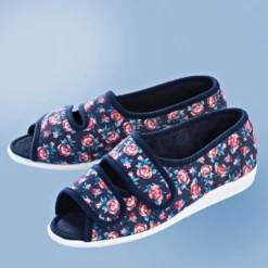 Hausschuh Rosen