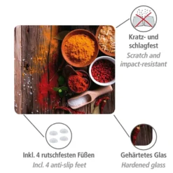 Herdabdeckplatte Motivplatte Gewürze WENKO