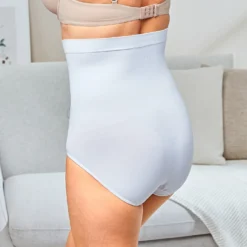 High Waist Slip 3er-Set weiß+schwarz+haut