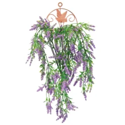 Hängebouquet "Lavendel" lila in Wandkorb Gainsborough