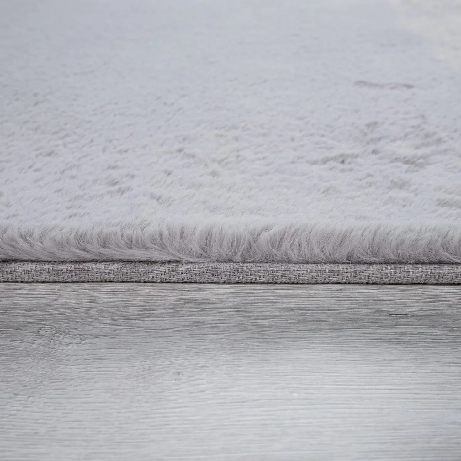 Hochflor-Teppich RABBIT 780 Grau Rund Paco Home