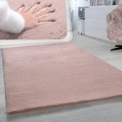 Hochflor-Teppich RABBIT 780 Pink Rechteckig Paco Home