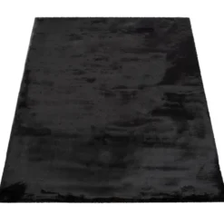 Hochflor-Teppich RABBIT 780 Schwarz Rechteckig Paco Home