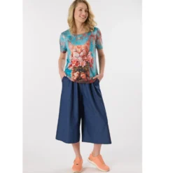 Hosenrock "Mara" jeansblau