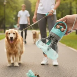 Hundekotsammler berührungslos mit Beuteln