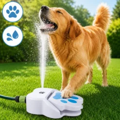 Hundetrinkbrunnen für den Gartenschlauch
