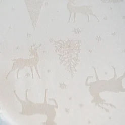 Jacquard-Mitteldecke "Rehe", 85x85 cm