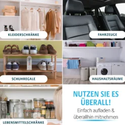 Kabelloser Mini-Luftentfeuchter Clarsen – USB-aufladbar & kompakt