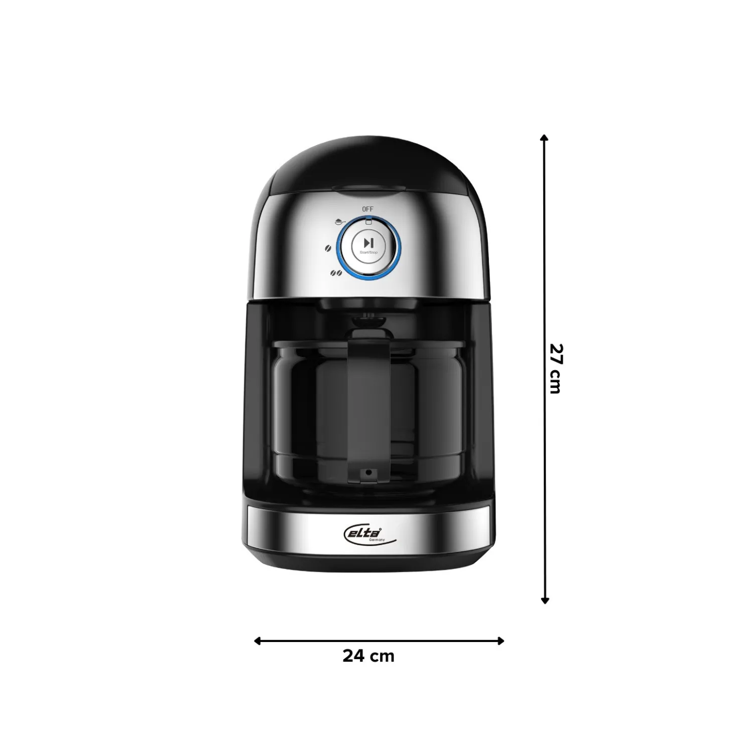 Kaffeemaschine mit Mahlwerk Elta