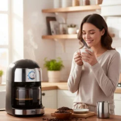 Kaffeemaschine mit Mahlwerk Elta
