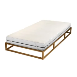 Kalmuck-Matratzen-Topper 100x200 natur biberna