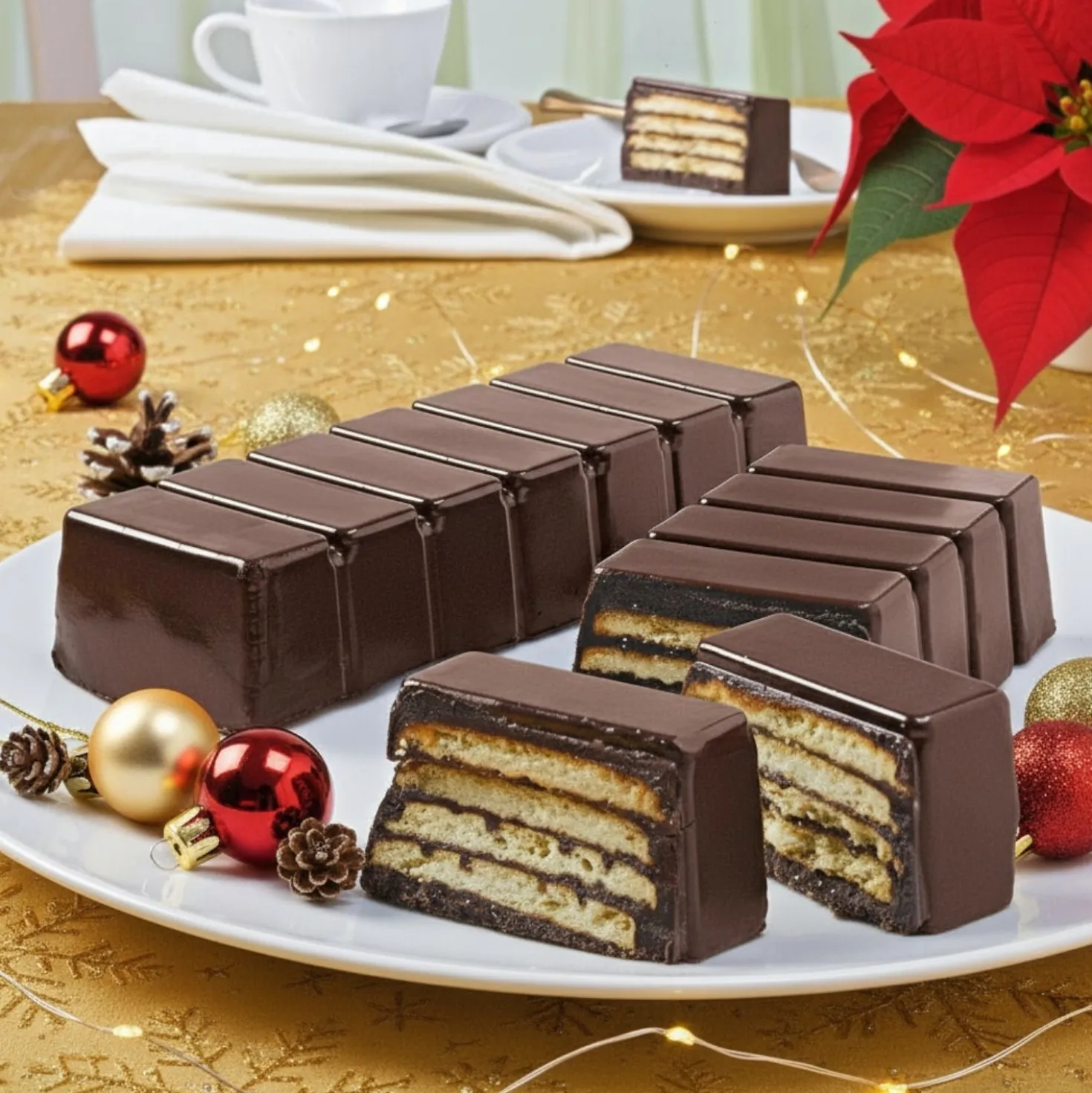 Kekstorte "Kalter Hund", 2er-Set