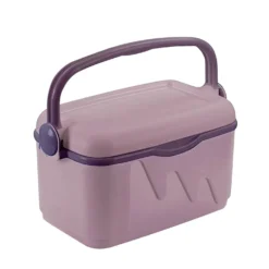 Kühlbox mit Deckel und Bügelgriff 10 L lila CURVER