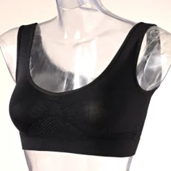 Kühlender Soft-BH weiß + hautfarben + schwarz, 5er-Set