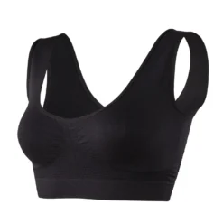 Kühlender Soft-BH weiß + haut + schwarz + hellblau + rosa, 5er-Set