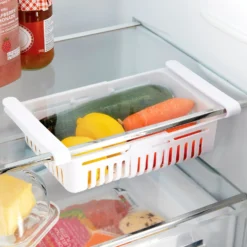 Kühlschrank-Hängeregal weiß Basilico