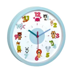 Kinder-Wanduhr „Little Animals“ Ø 30,9 cm TFA Dostmann