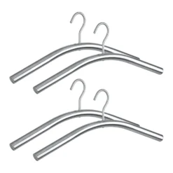 Kleiderbügel „Dry“ 4er Set Edelstahl WENKO