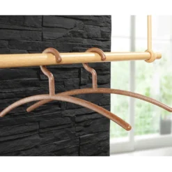 Kleiderbügel "Natur" aus Holz 3er-Set