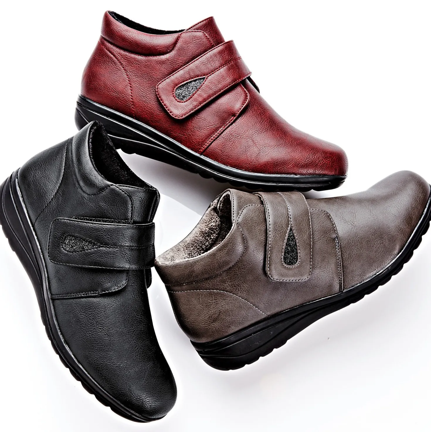 Klett-Bootie "Becky" bordeaux